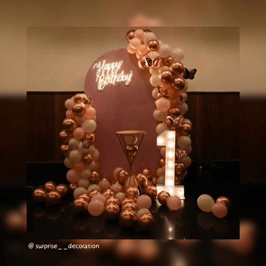 1st Birthday Decoration Setup