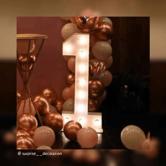 1st Birthday Decoration Setup