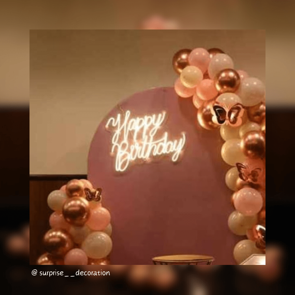 1st Birthday Decoration Setup