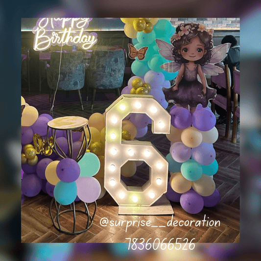 Birthday Ring Decor Setup for Kids