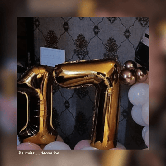 17th Birthday Ring Decoration Setup