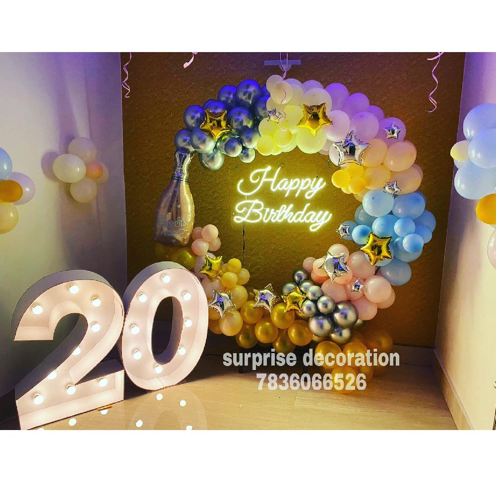 20 YEAR BIRTHDAY DECORATION