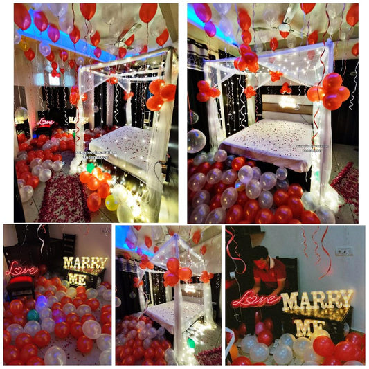 ROMANTIC BIRTHDAY DECORATION