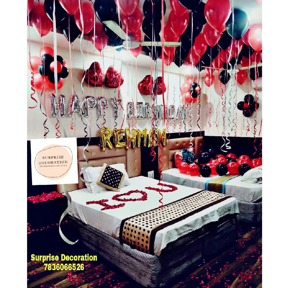 Room Decoration Ideas Plan Birthday For Husband Surprise Birthday