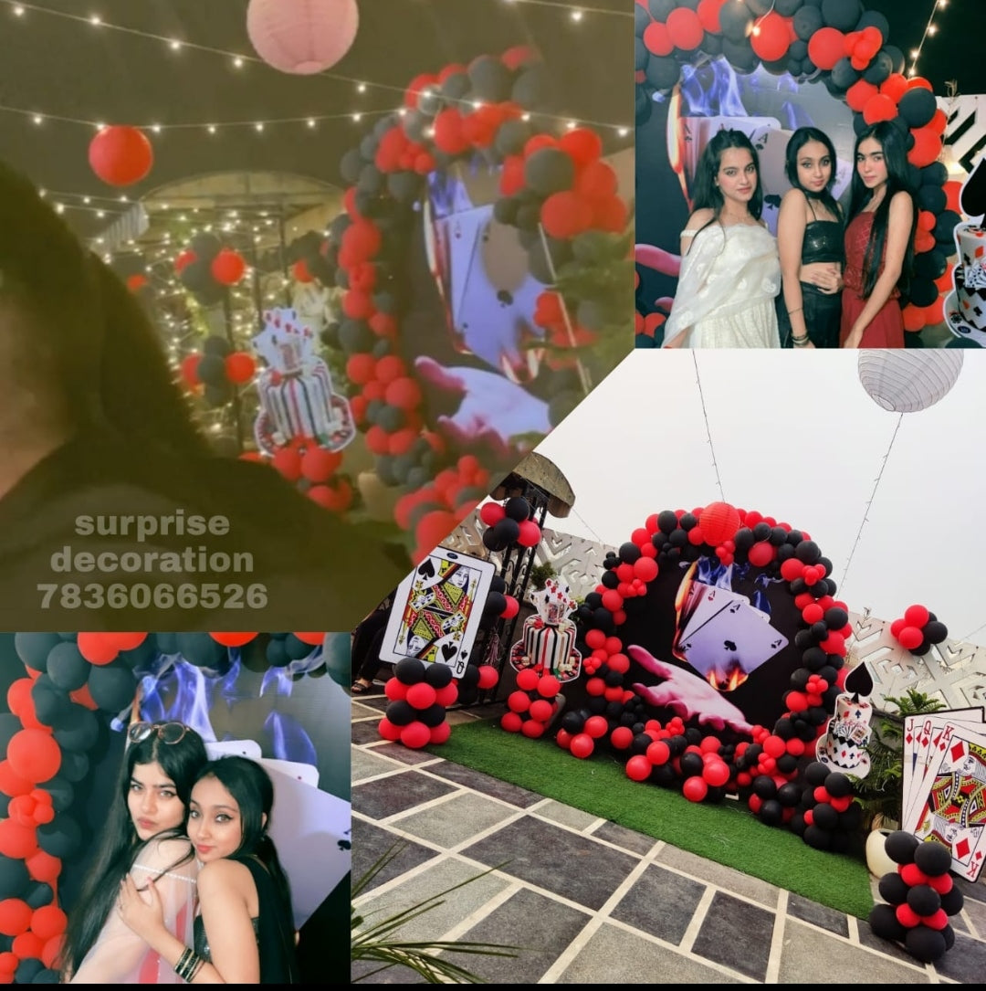 Card's Party Decoration