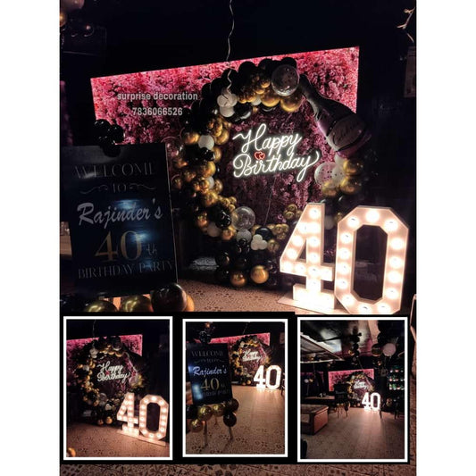 LATEST BIRTHDAY BALLOON DECORATION