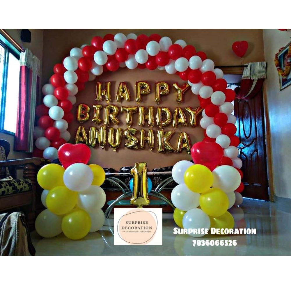 1ST YEAR BIRTHDAY DECORATION