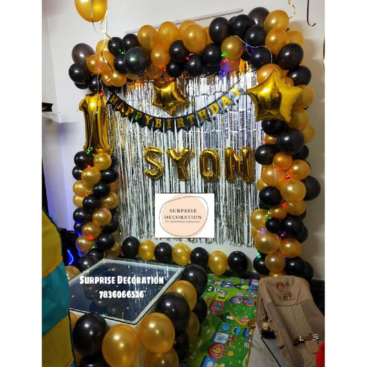 BALLOON HALF GARLAND