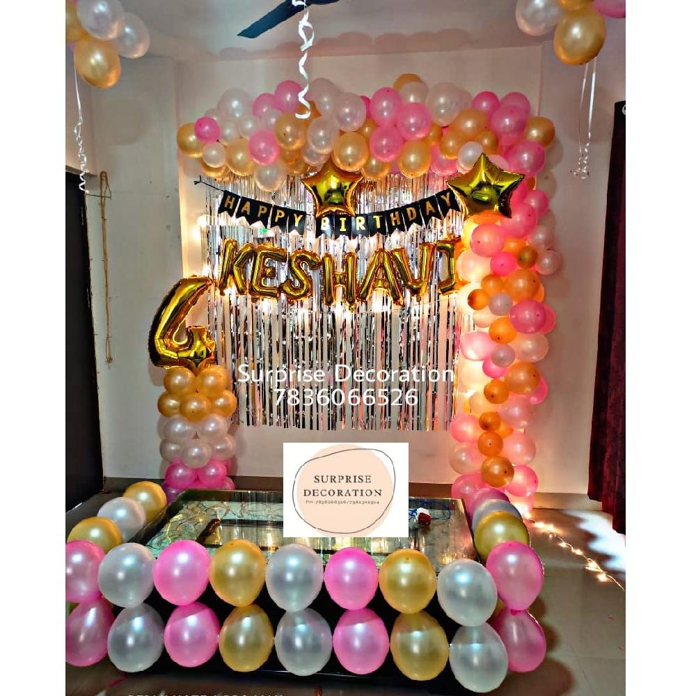 4TH BIRTHDAY DECORATION