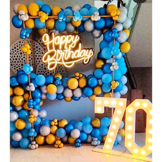 BALLOONS SQUARE BACKDROP FRAME