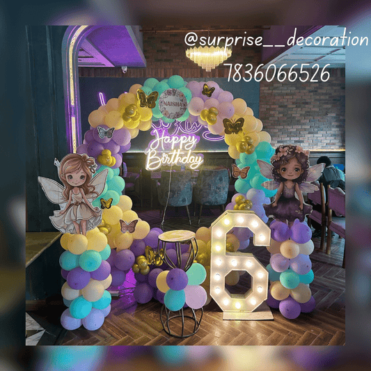 Birthday Ring Decor Setup for Kids